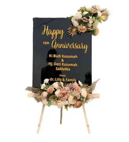 Papan Bunga Akrilik Siwalankerto