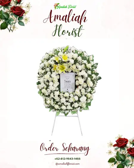 Krans Bunga Duka Siwalankerto